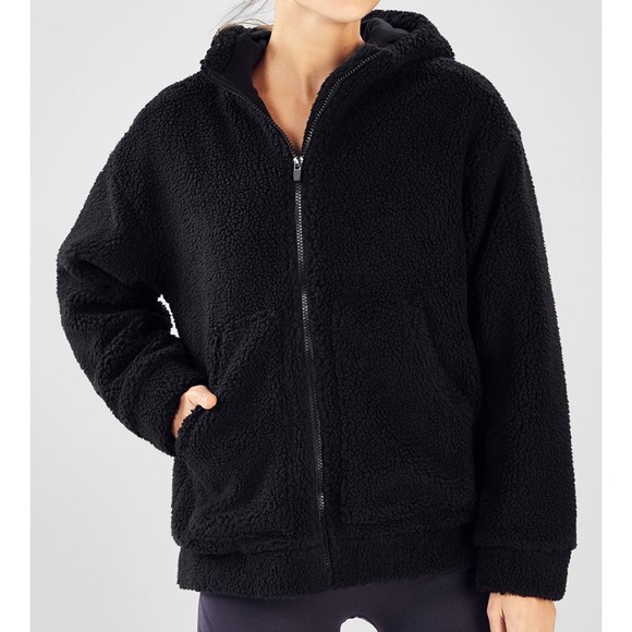 lotta cocoon zip hoodie